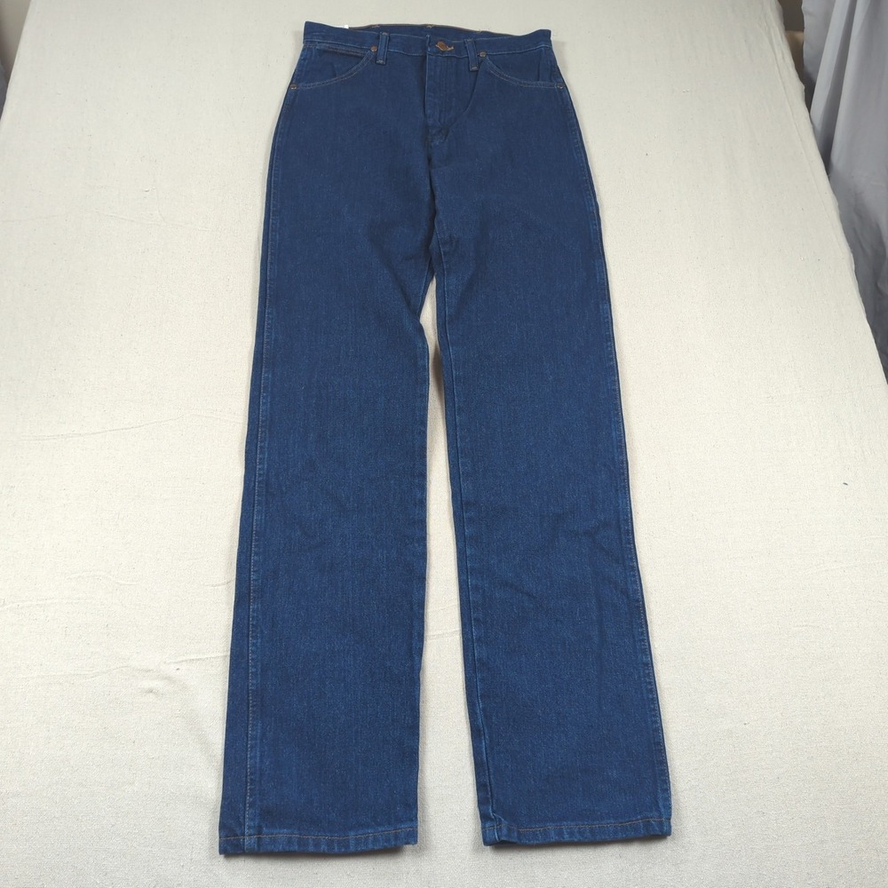 Wrangler Jeans Mens 30x36 Blue Western Cowboy Cut Rancher 13MWZ Rodeo New